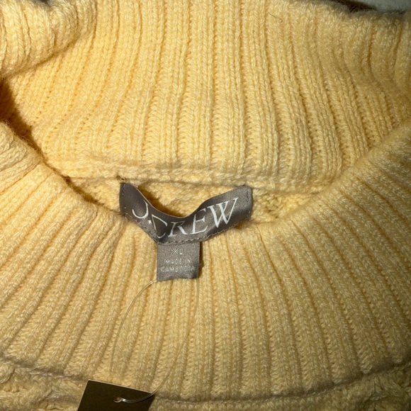J. Crew Honeycomb Mockneck Sweater in Wool Blend - Picture 4 of 4